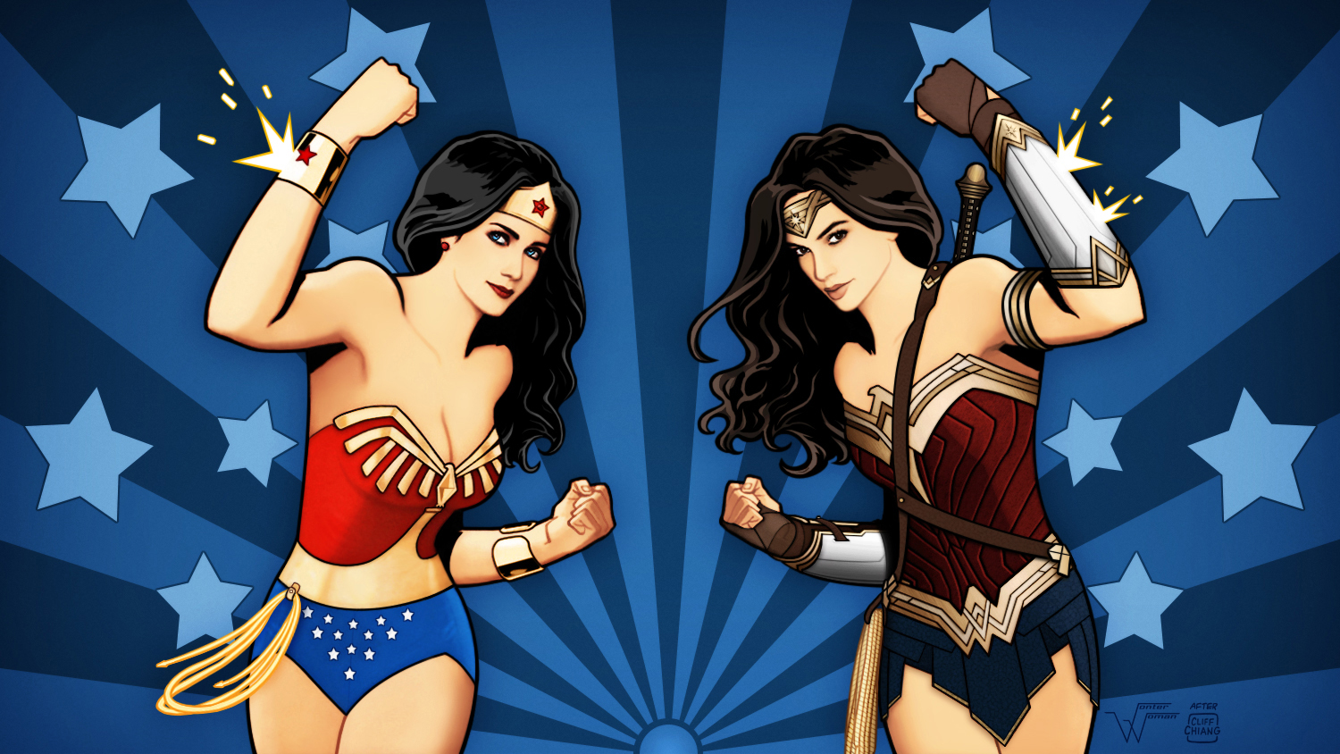 15 лет "Спайдермедии": Wonder Woman Intro.